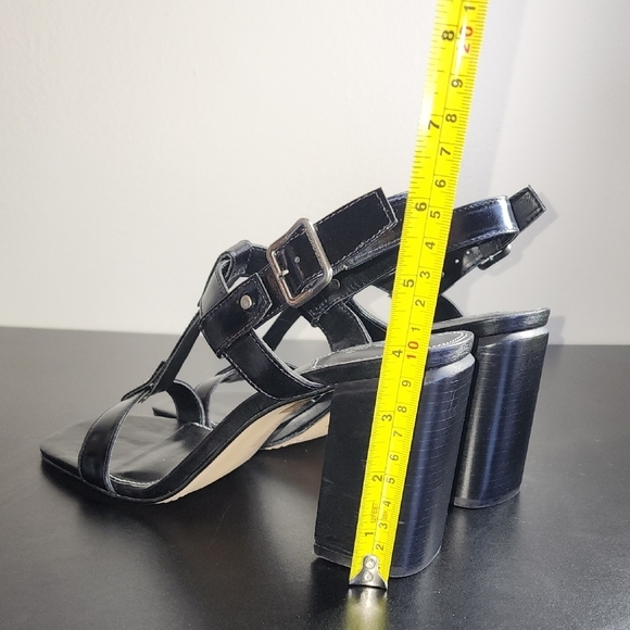 Vince Camuto Black Block Heel Sandals - Picture 4 of 13
